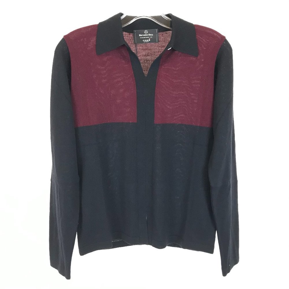 NWT Small Como Sport Italian Wool Golf Sweater